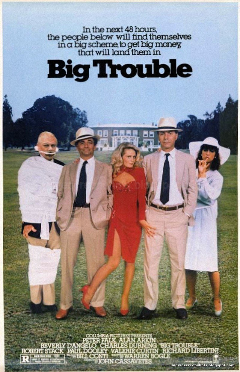 L'affiche du film Big Trouble [1986]