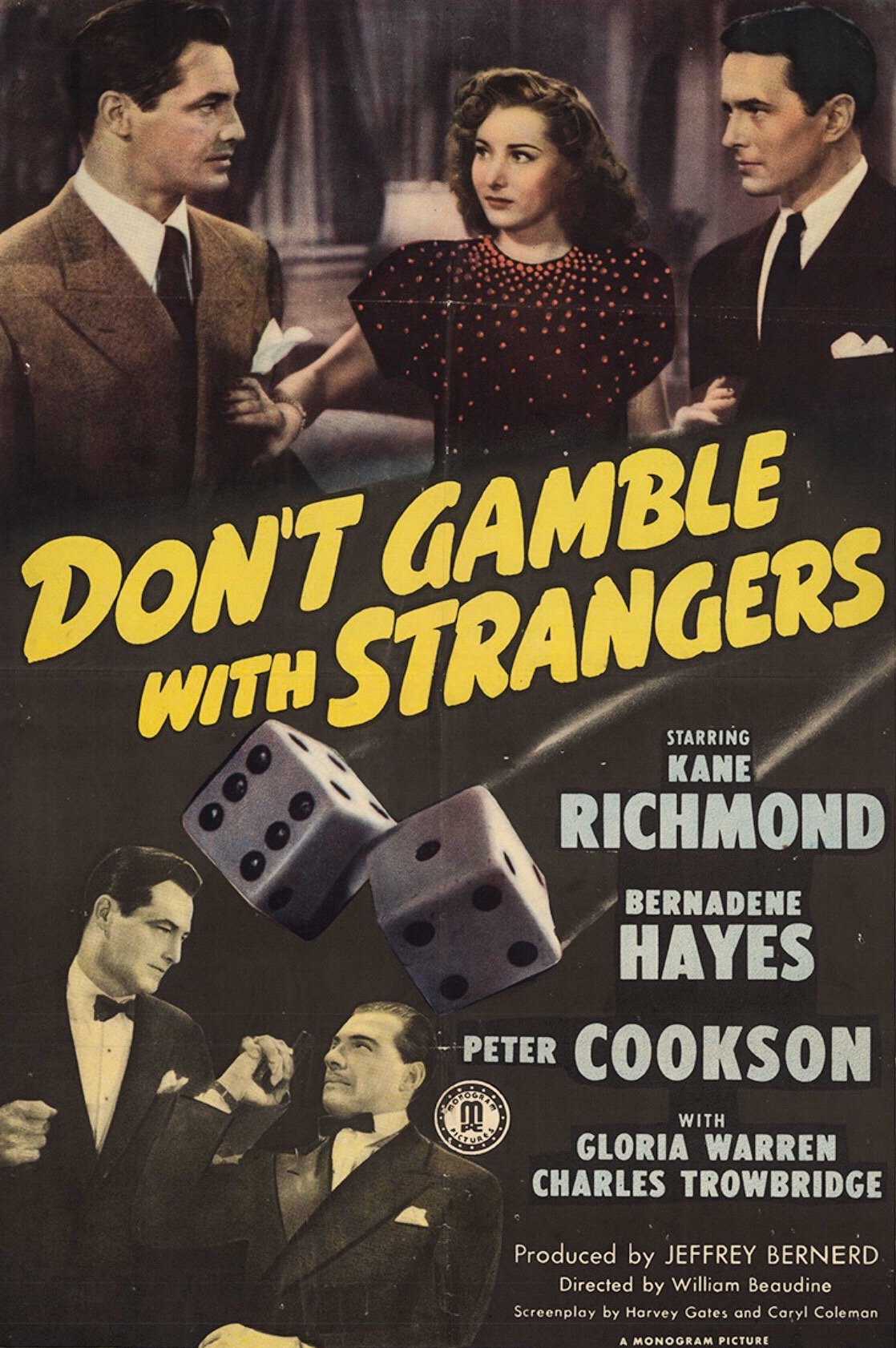 Poster of the movie Don't Gamble with Strangers [1946]