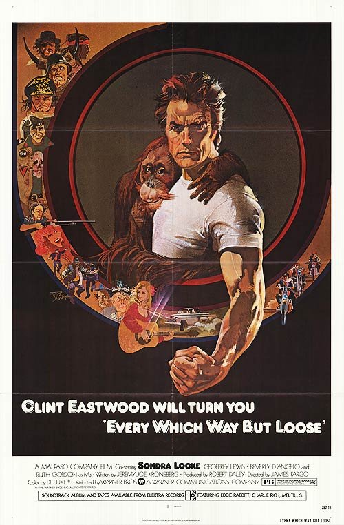 L'affiche du film Every Which Way But Loose [1978]