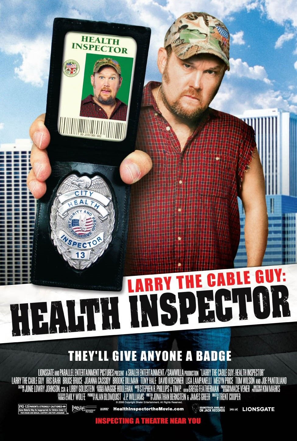 L'affiche du film Larry the Cable Guy: Health Inspector [2006]