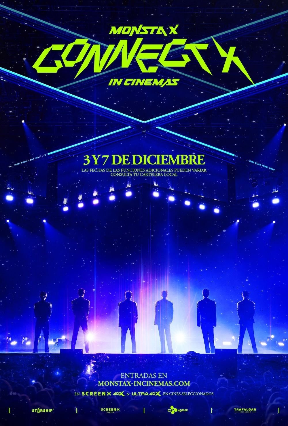 L'affiche du film Monsta X: Connect X in Cinemas