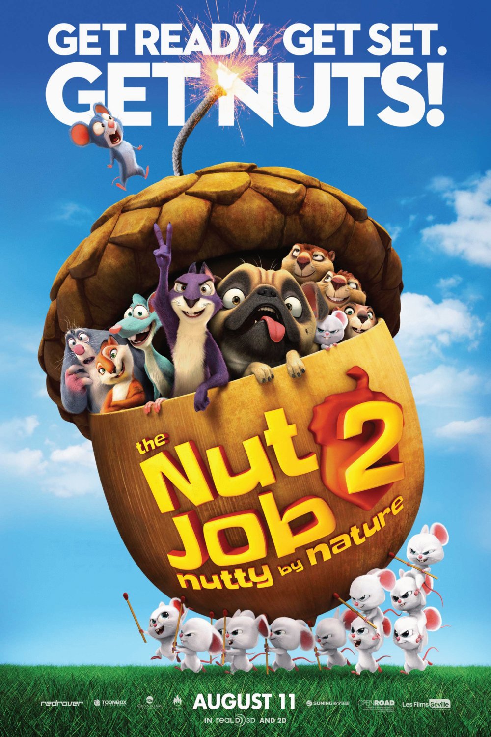 Poster of the movie The Nut Job 2: Nutty by Nature