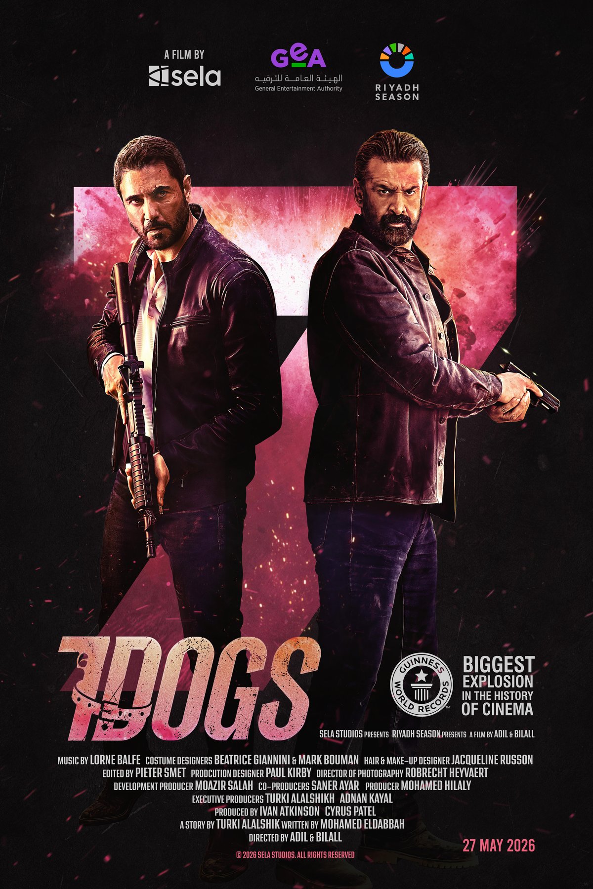 L'affiche du film 7 Dogs [2026]