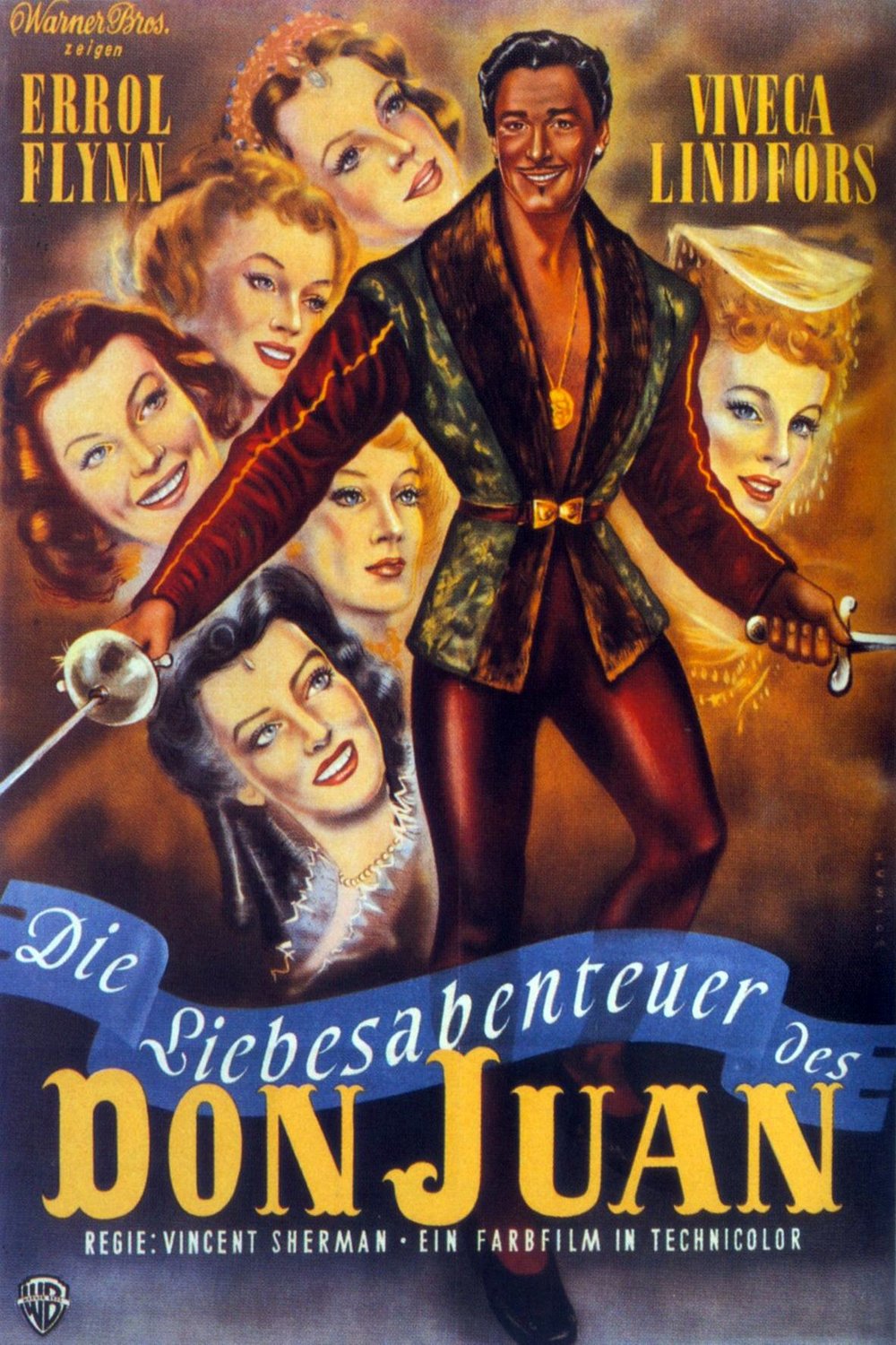 L'affiche du film Adventures of Don Juan [1948]