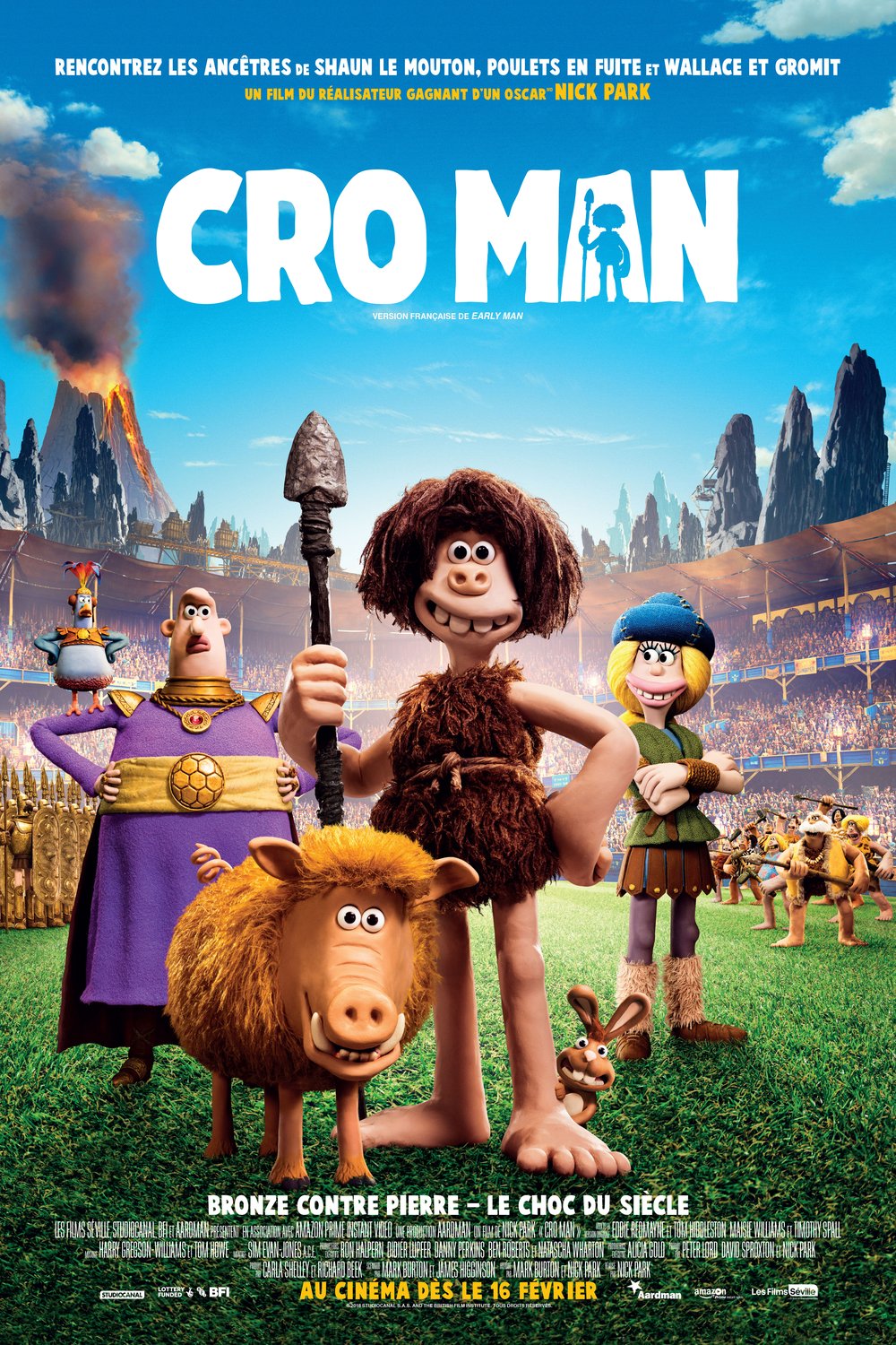 L'affiche du film Cro Man