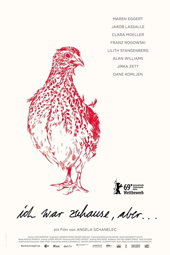 L'affiche du film J'étais chez moi, mais