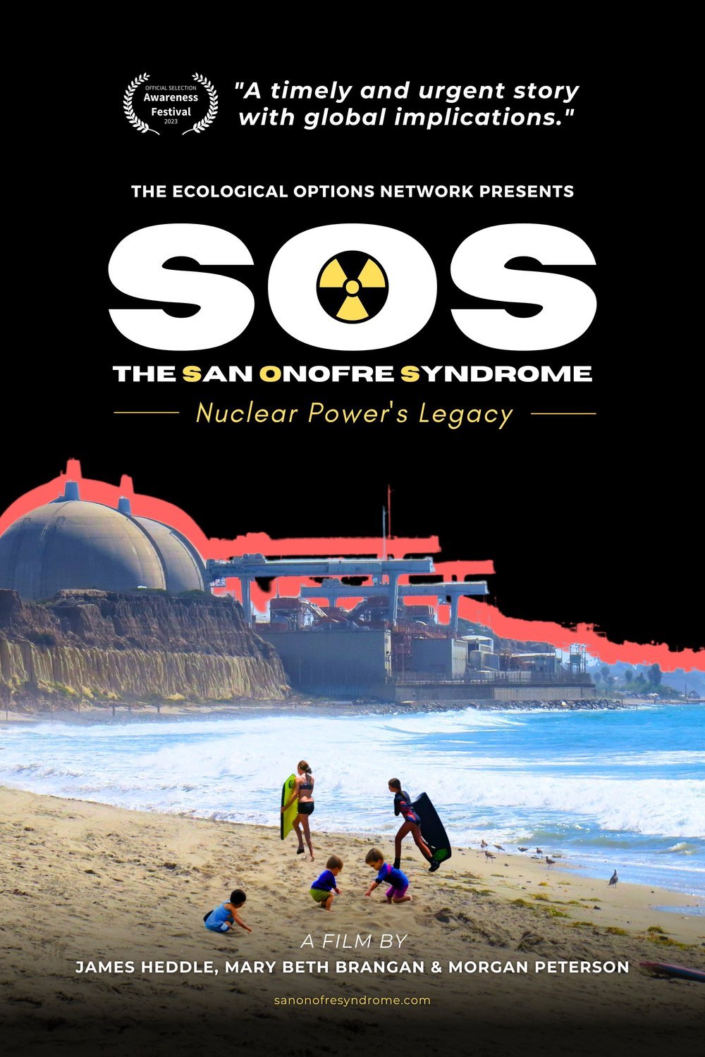 L'affiche du film SOS - The San Onofre Syndrome: Nuclear Power's Legacy