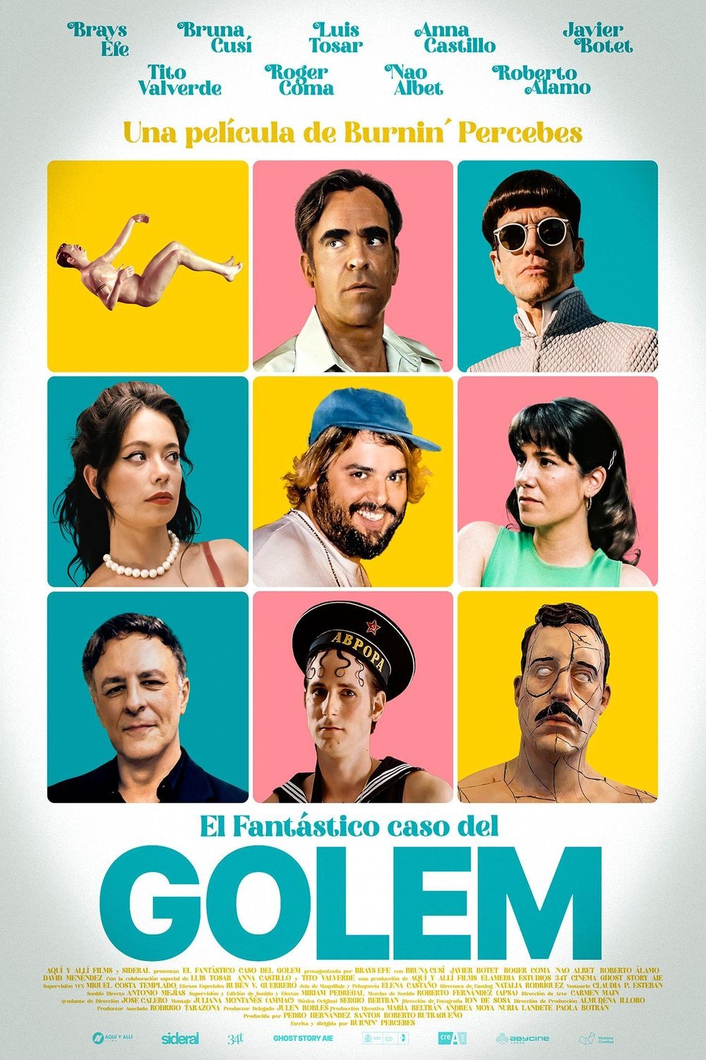 Poster of the movie The Fantastic Golem Affairs