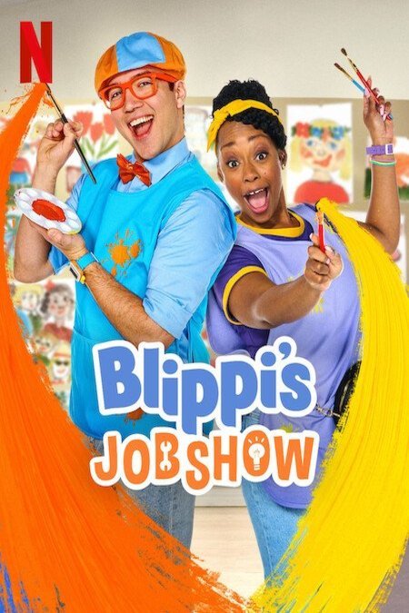 L'affiche du film Blippi's Job Show