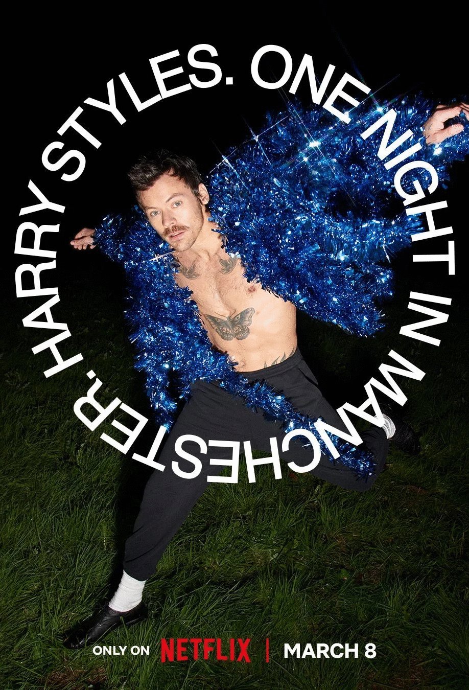 L'affiche du film Harry Styles. One Night in Manchester