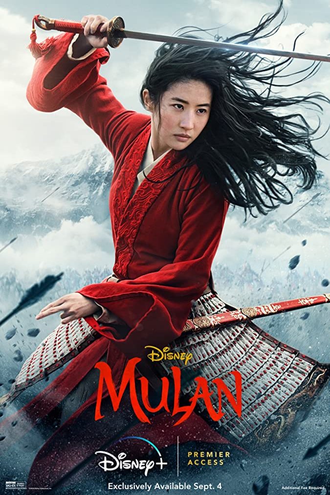 L'affiche du film Mulan [2020]