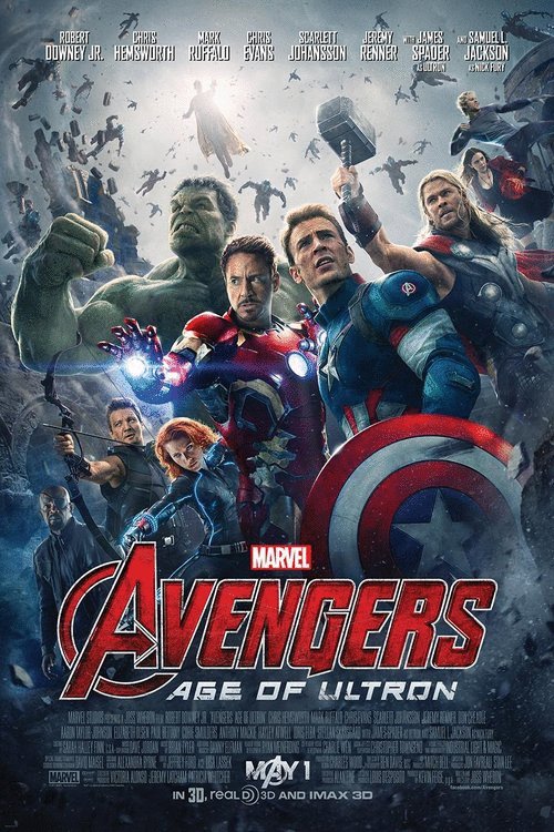 L'affiche du film Avengers: Age of Ultron [2015]