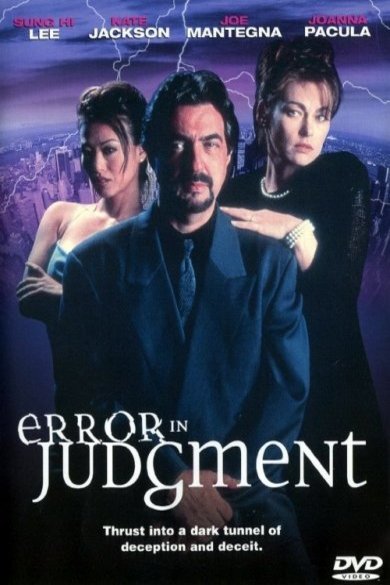 L'affiche du film Error in Judgment [1999]