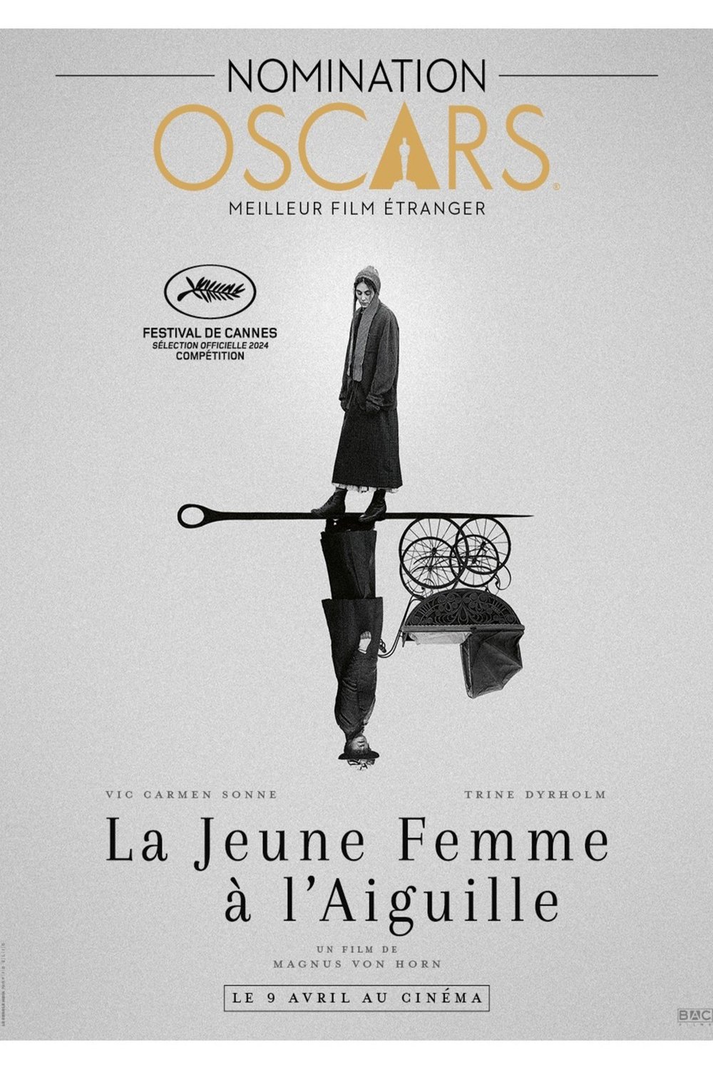 L'affiche du film La jeune femme à l'aiguille