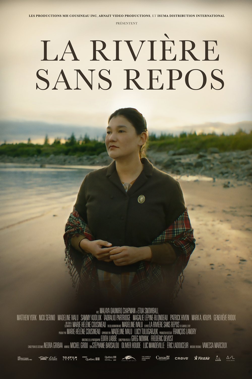 L'affiche du film La Rivière sans repos