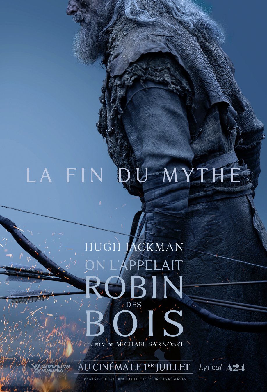 L'affiche du film On l'appelait Robin des Bois [2026]