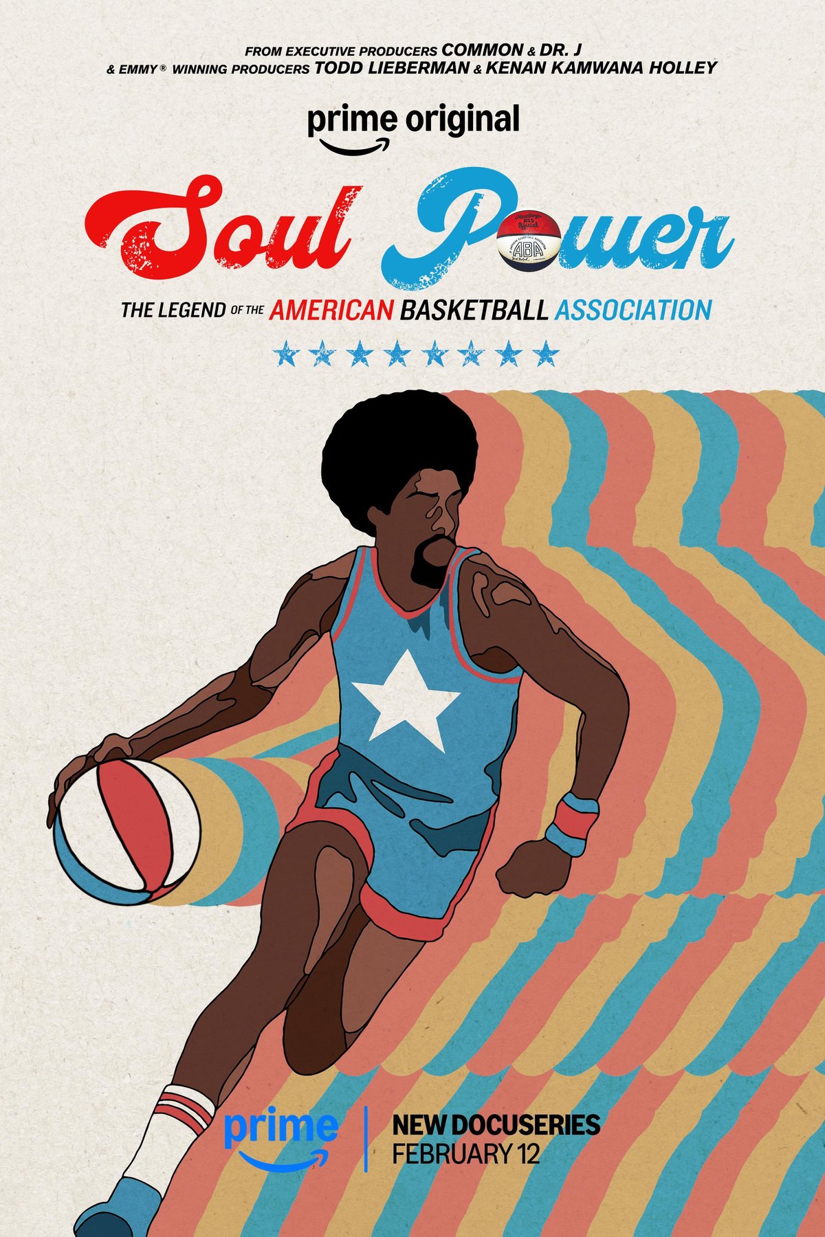 L'affiche du film Soul Power: The Legend of the American Basketball Association [2026]