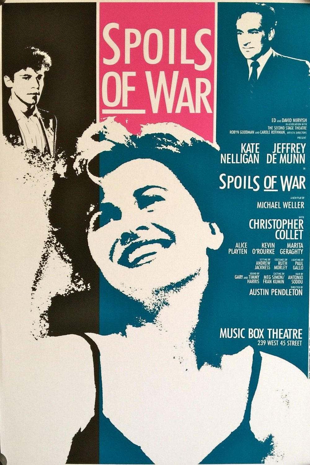 L'affiche du film Spoils of War [1994]