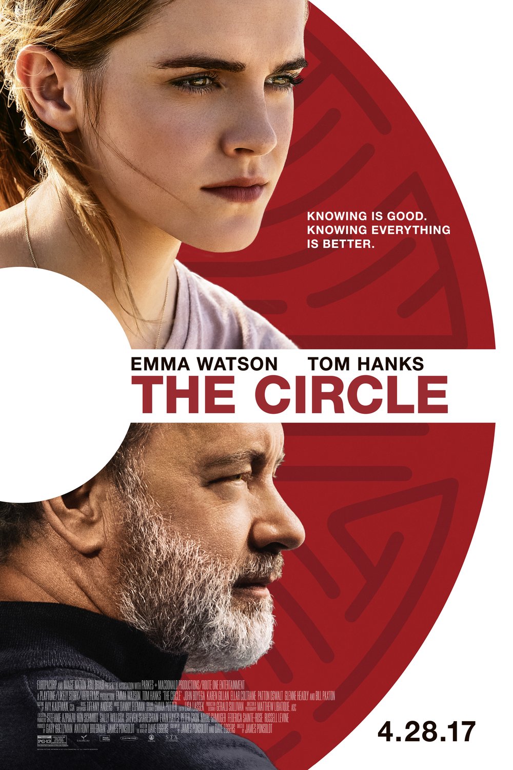 Poster of the movie The Circle [2017]