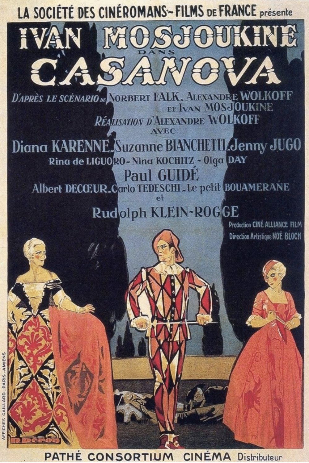 Poster of the movie The Loves of Casanova [1927]