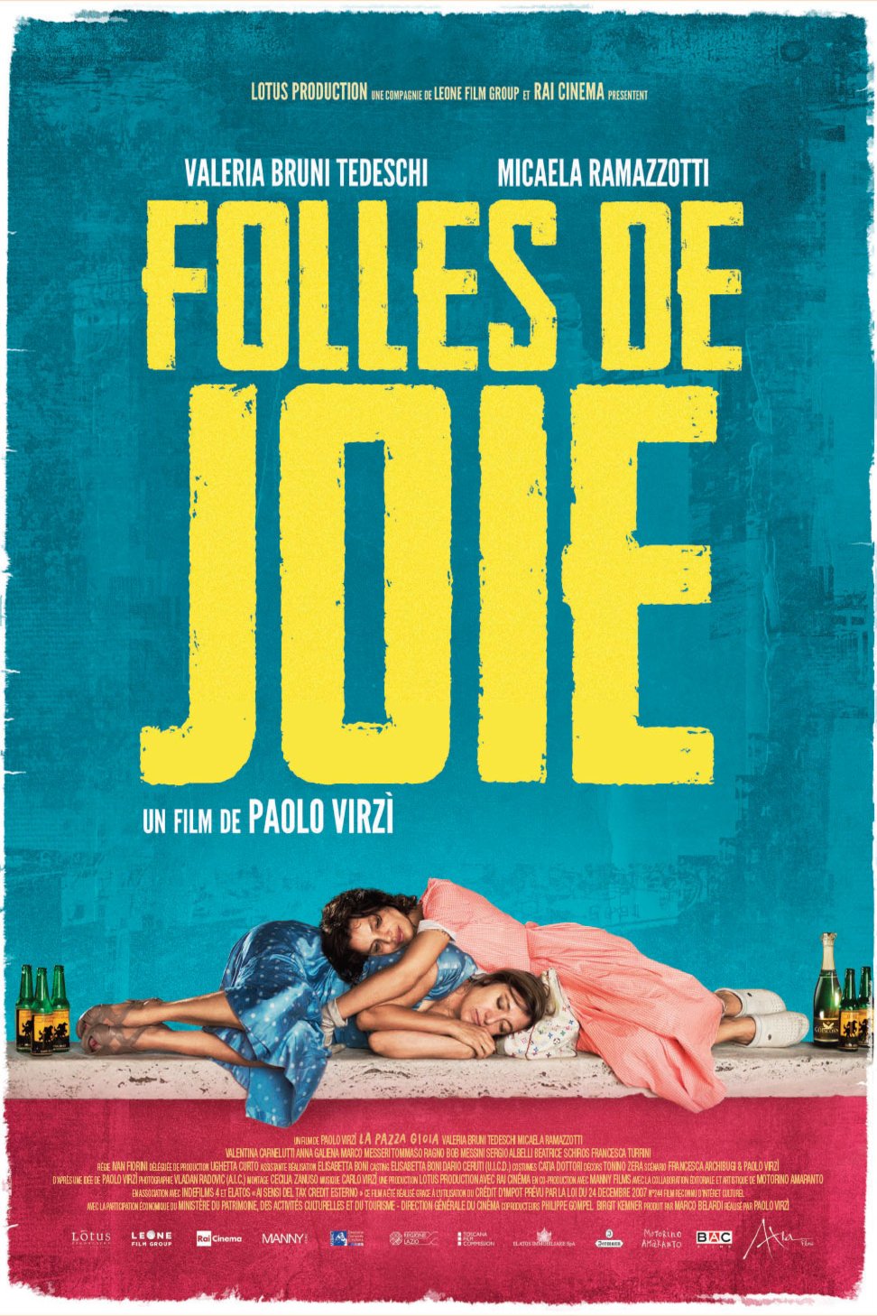 L'affiche du film Folles de Joie