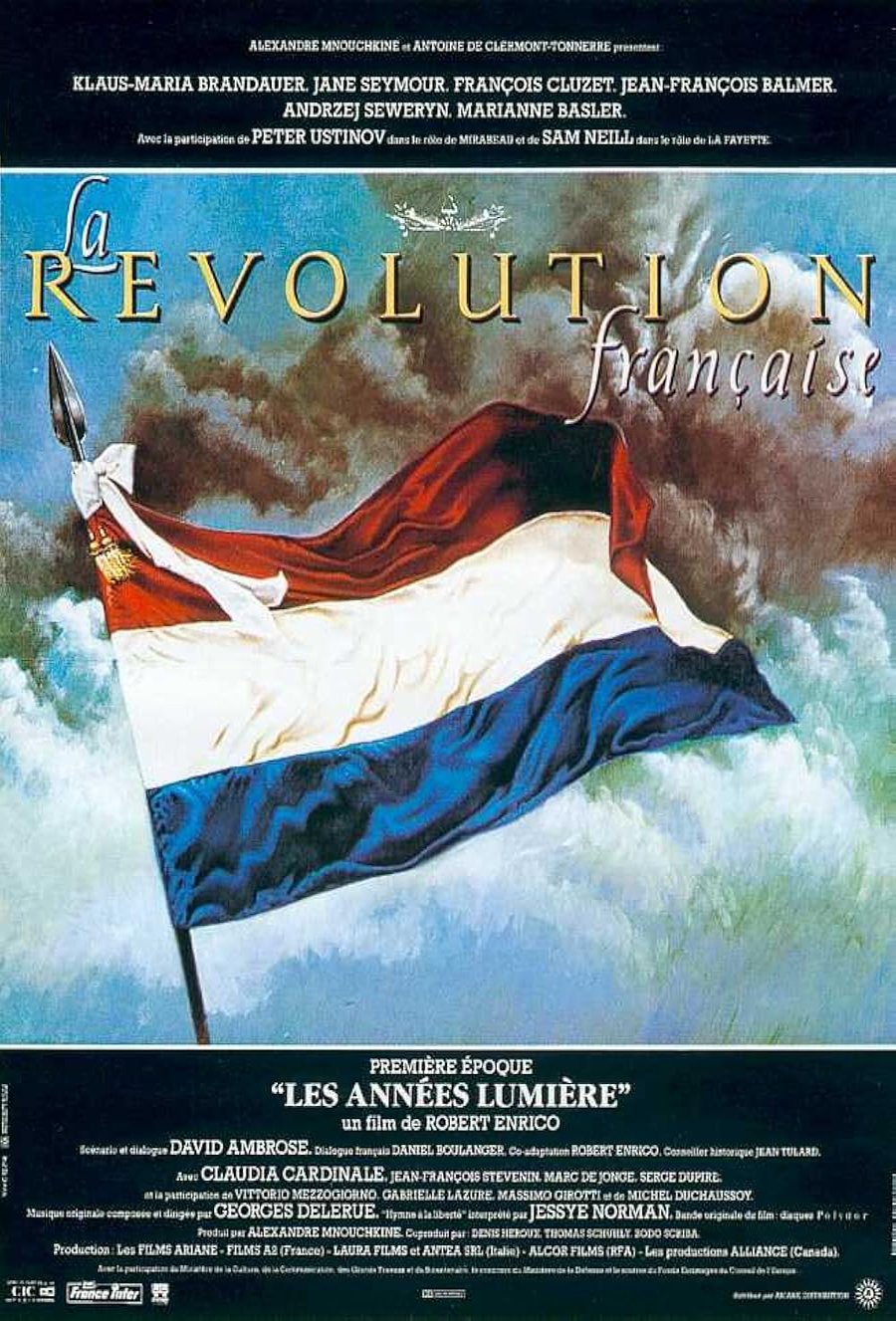 L'affiche du film La révolution française