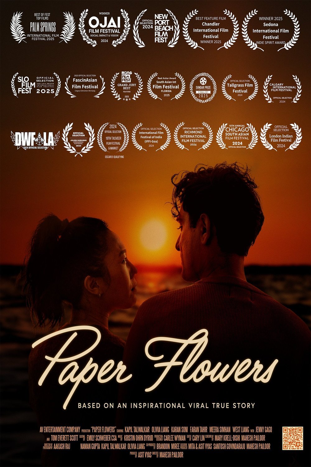 L'affiche du film Paper Flowers [2024]