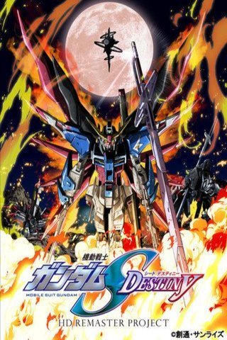 Japanese poster of the movie Kidô senshi Gundam Seed Destiny