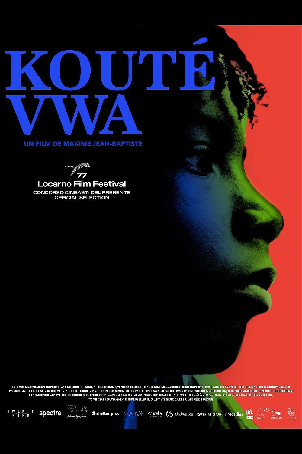 L'affiche du film Kouté vwa [2024]