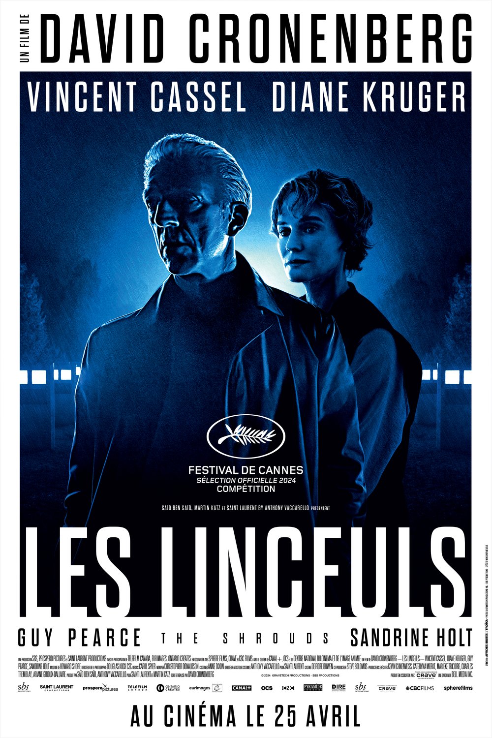 L'affiche du film Les Linceuls [2024]