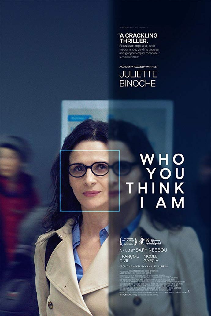 L'affiche du film Who You Think I Am [2019]