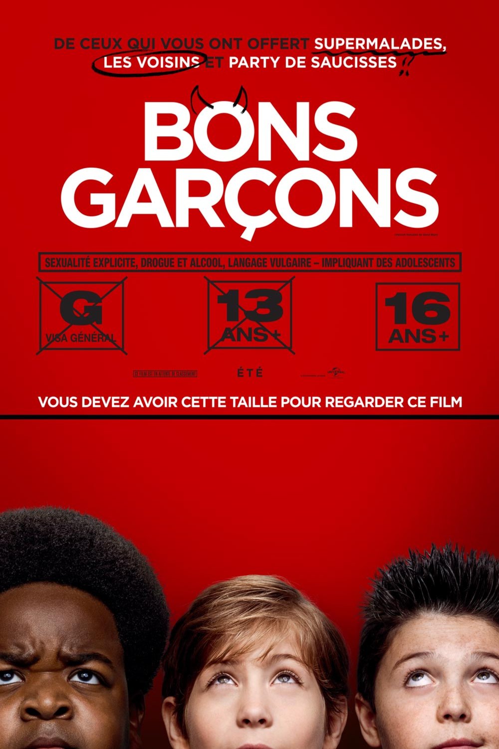 L'affiche du film Bons garçons