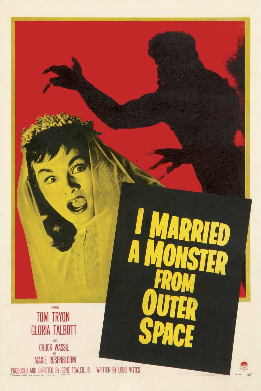 Poster of the movie I Married a Monster from Outer Space [1958]