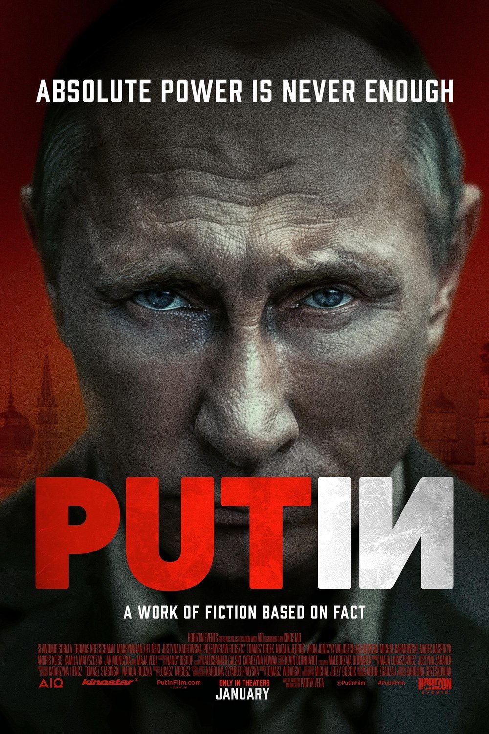 L'affiche du film Putin