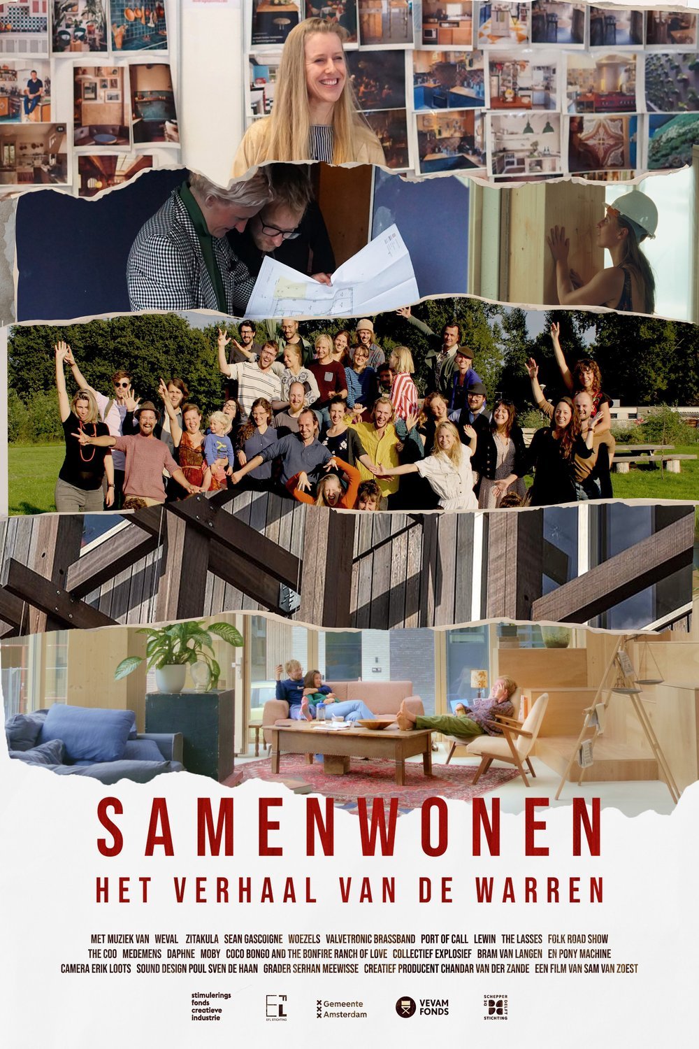 Poster of the movie Living Together: The Story of De Warren [2023]