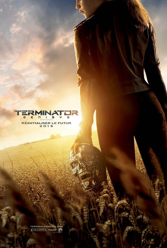 L'affiche du film Terminator: Genisys v.f. [2015]
