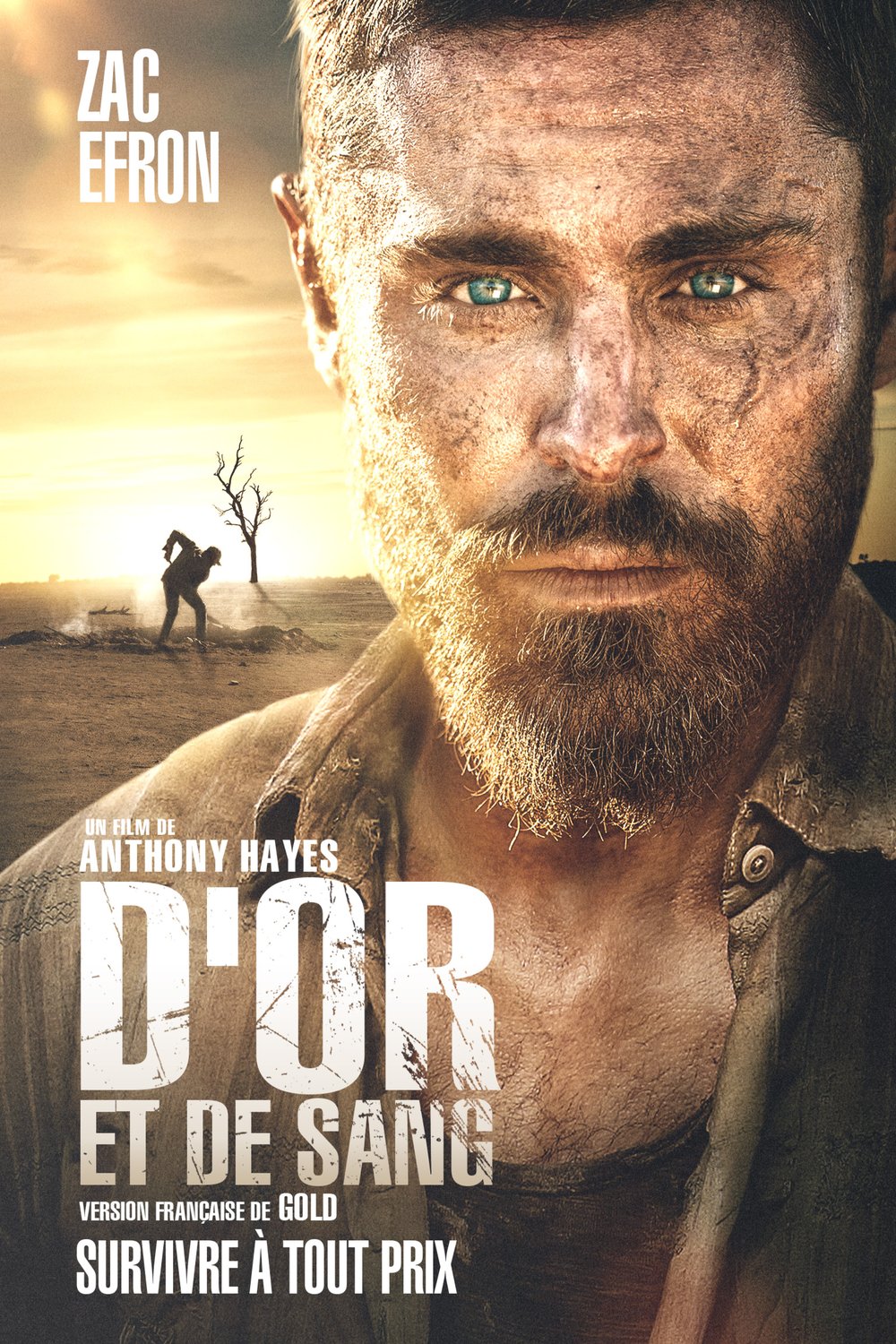 L'affiche du film D'or et de sang