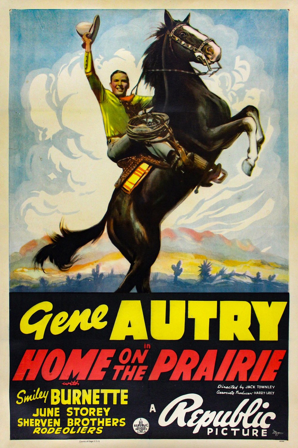Poster of the movie Home on the Prairie [1939]