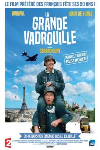 L'affiche du film La grande vadrouille