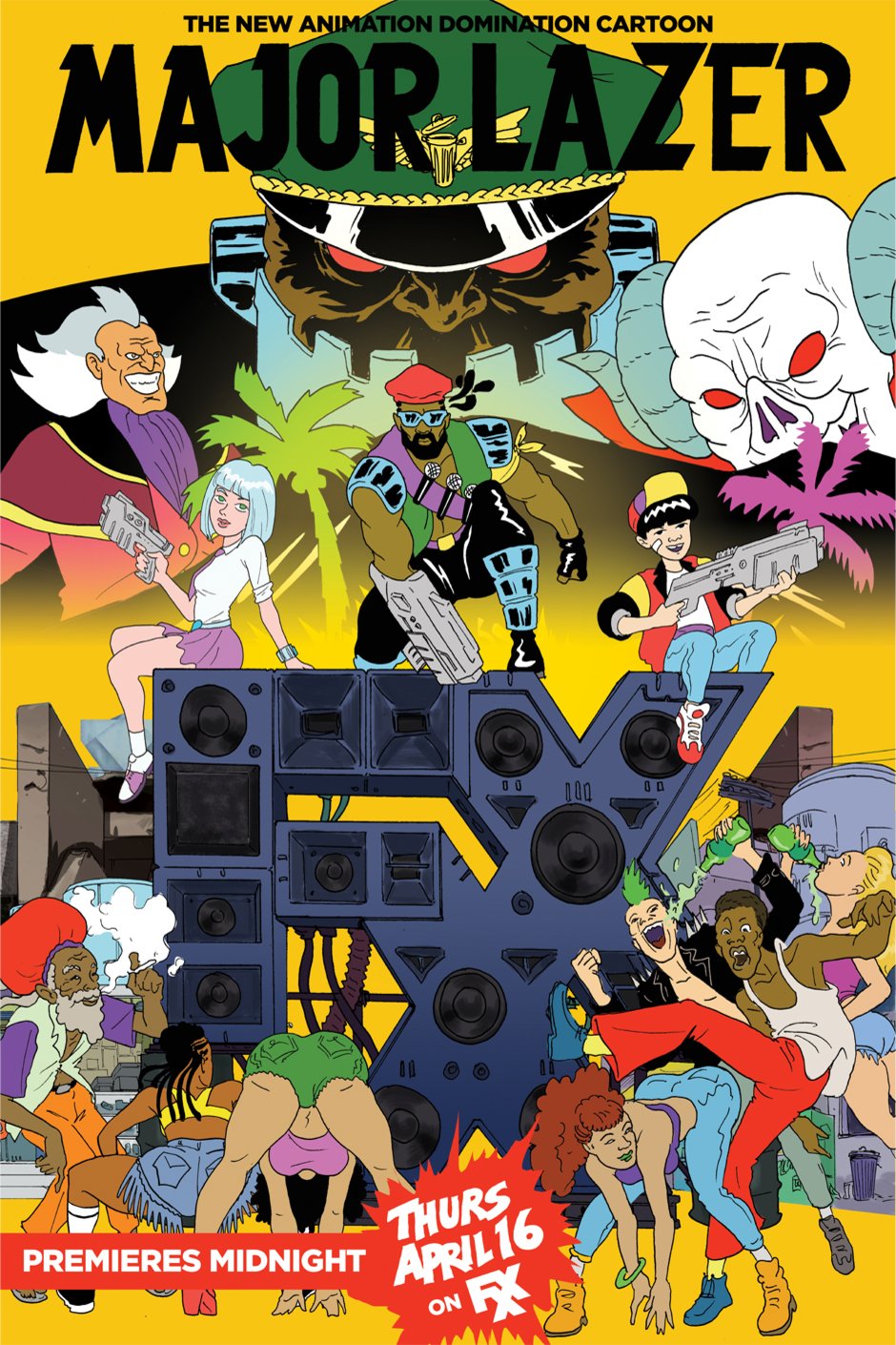 Poster of the movie Major Lazer [2014]
