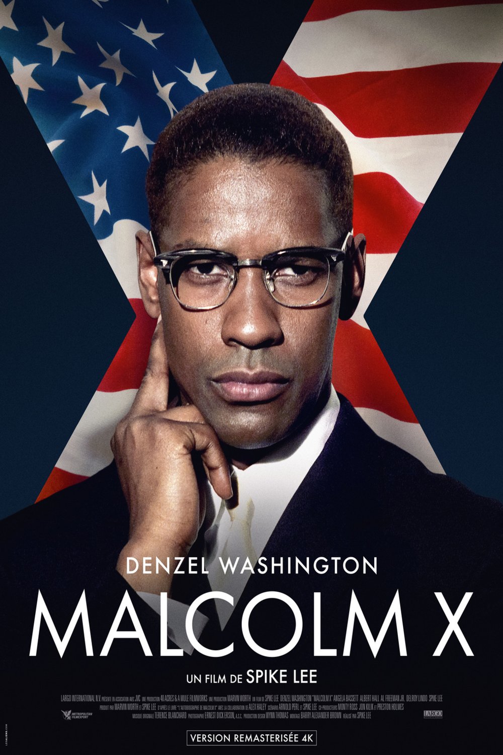 Poster of the movie Malcolm X [1992]