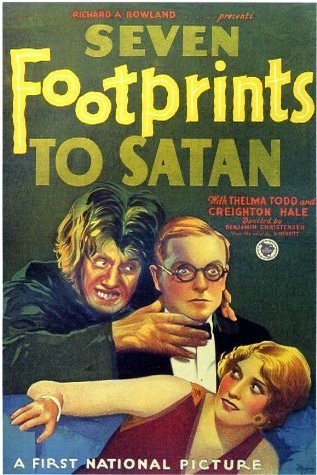 L'affiche du film Seven Footprints to Satan