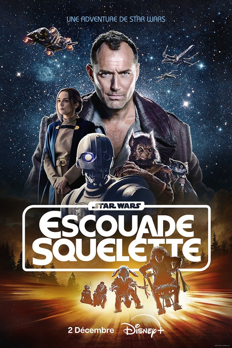 L'affiche du film Star Wars: Escouade Squelette