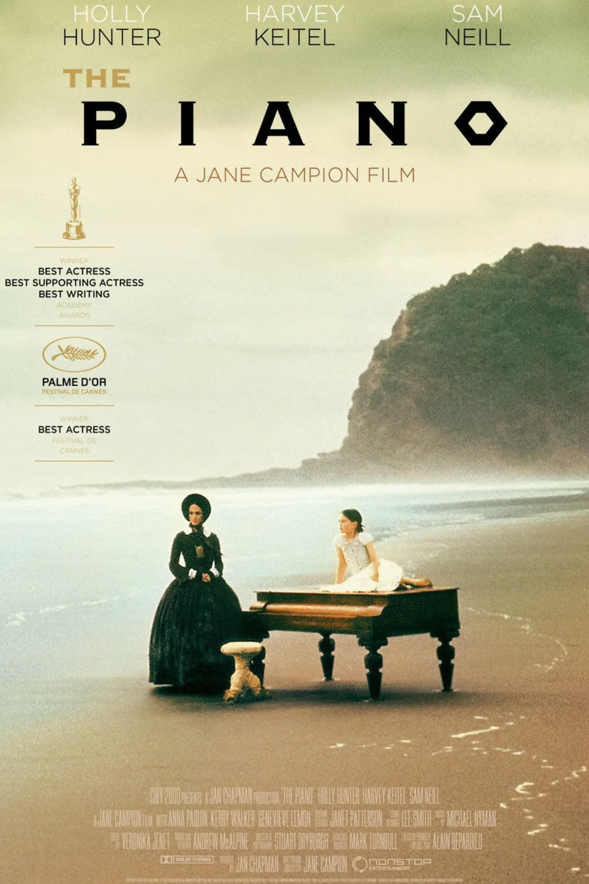 L'affiche du film The Piano [1993]