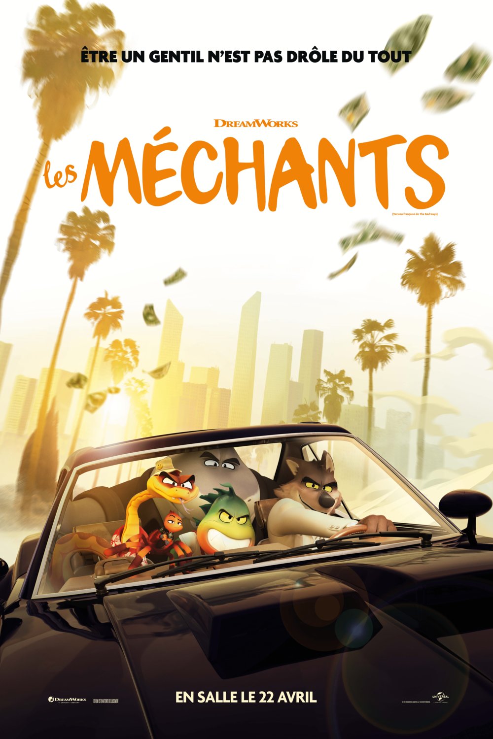 L'affiche du film Les Méchants