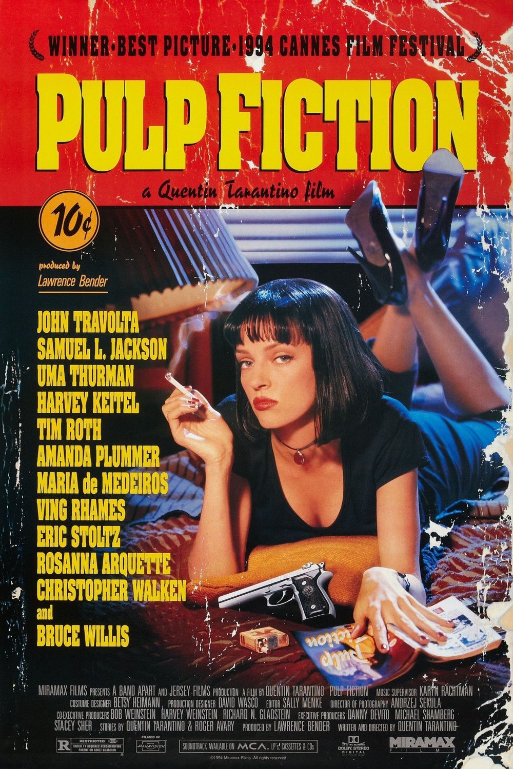 L'affiche du film Fiction pulpeuse