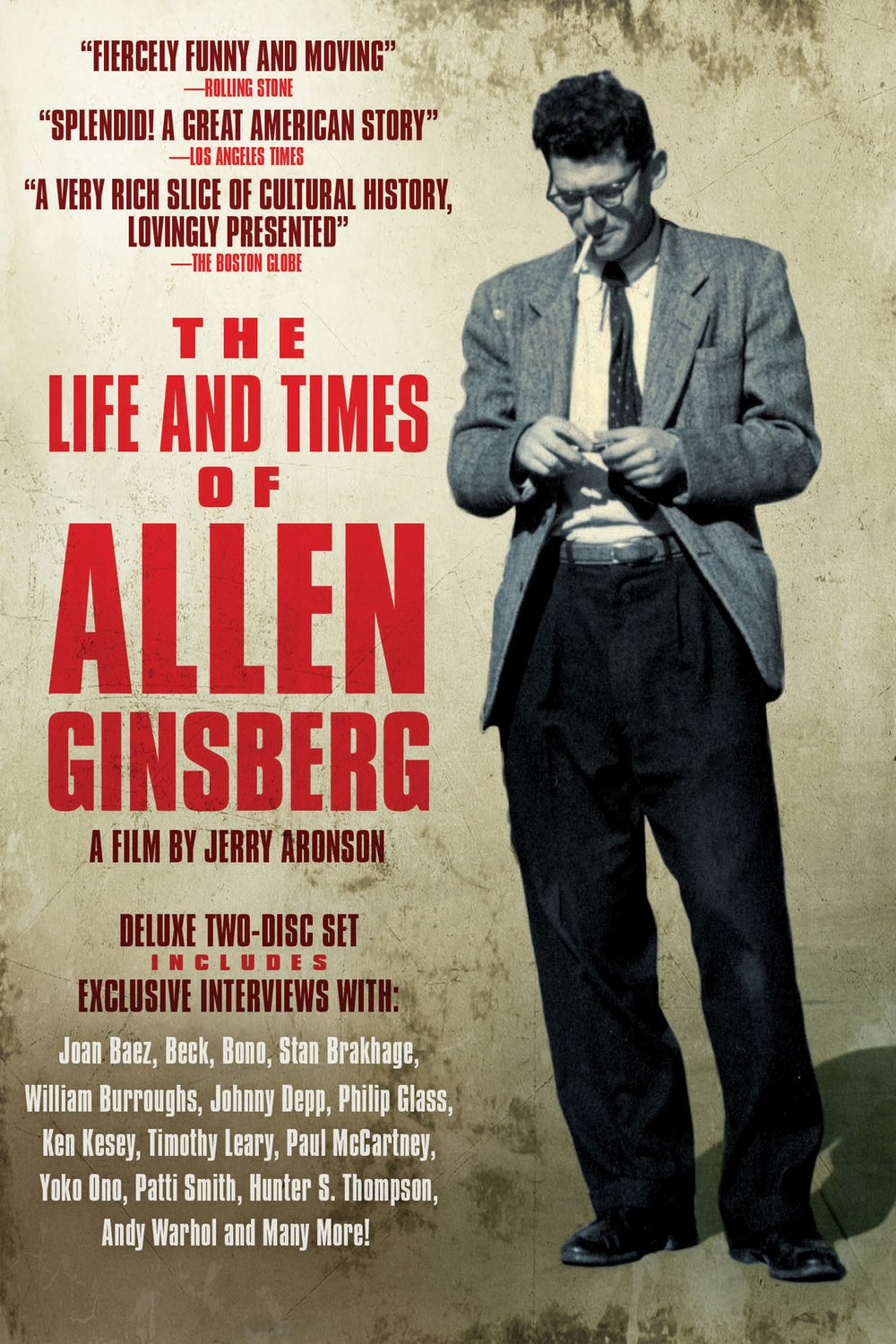Poster of the movie The Life and Times of Allen Ginsberg [1994]