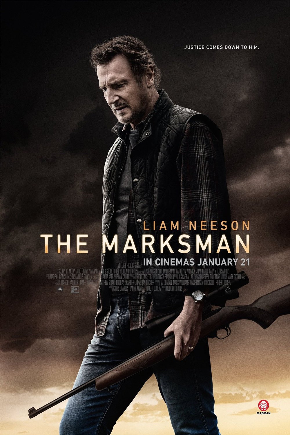 Poster of the movie The Marksman [2021]