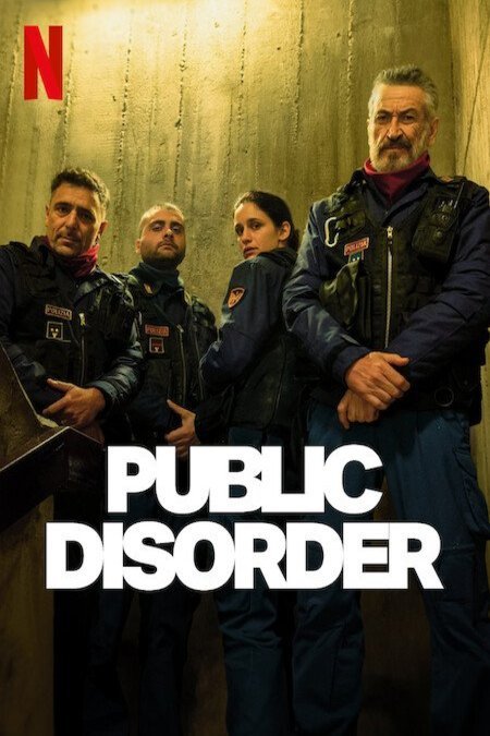 Italian poster of the movie Public Disorder