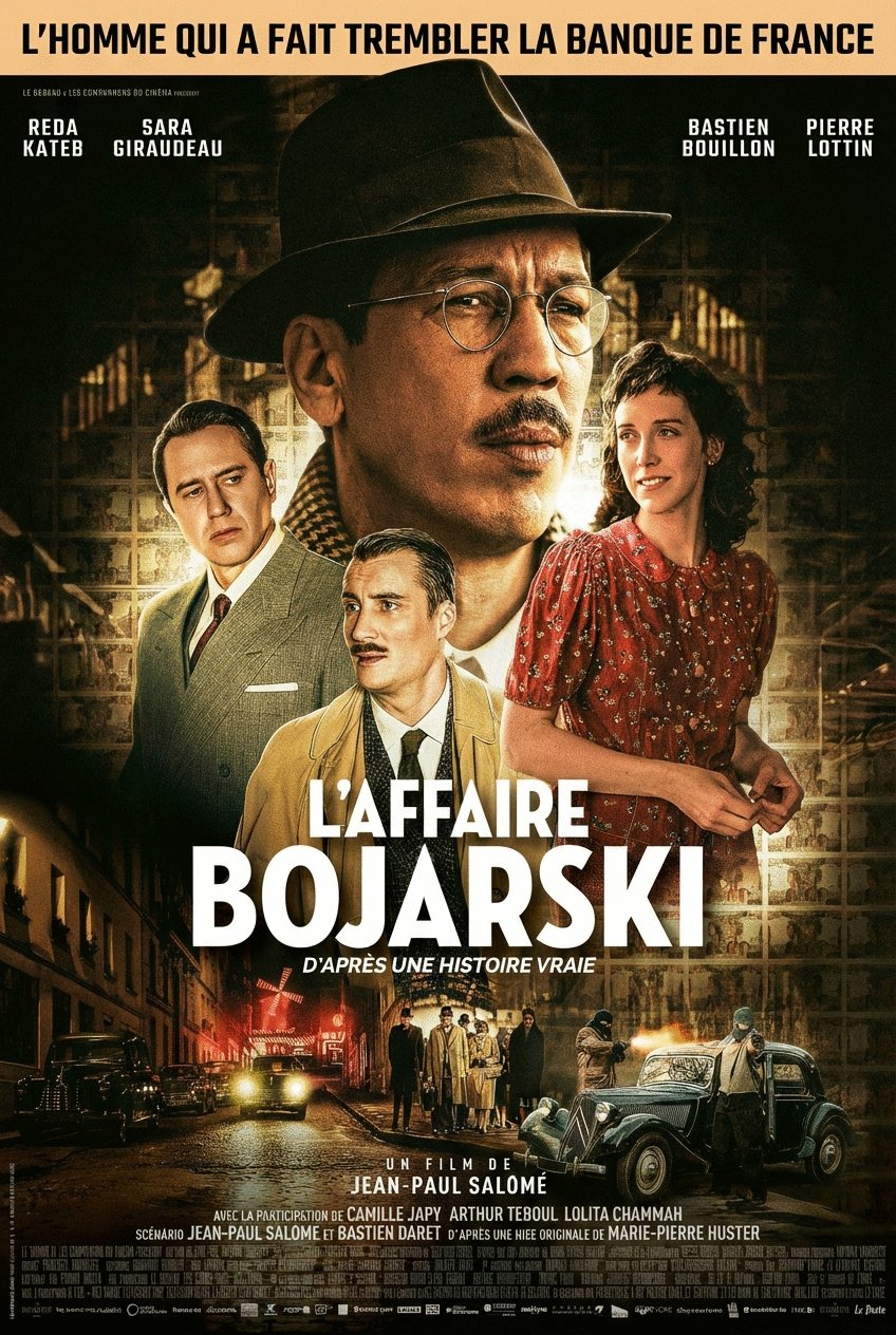 L'affiche du film L'affaire Bojarski